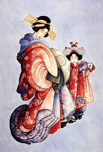 Oiran Nhật Bản